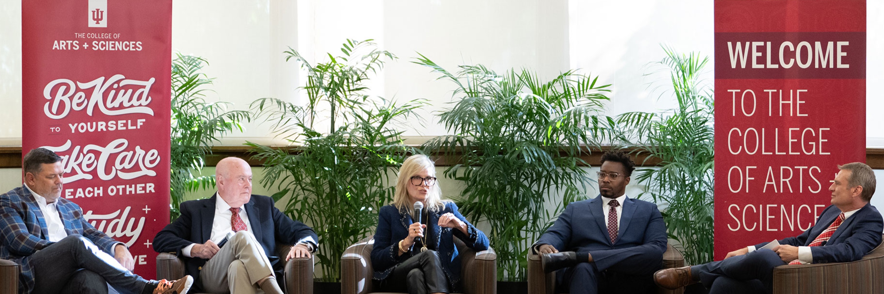 2023 alumni award panel.